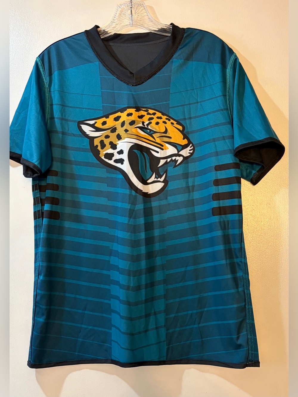 NFL Flag Jacksonville Jaguars Reversible Jersey Youth Sz XL
